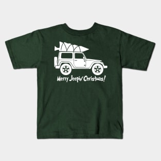 Merry Christmas 2021 Shirt Off Road Christmas Tree Gift Kids T-Shirt